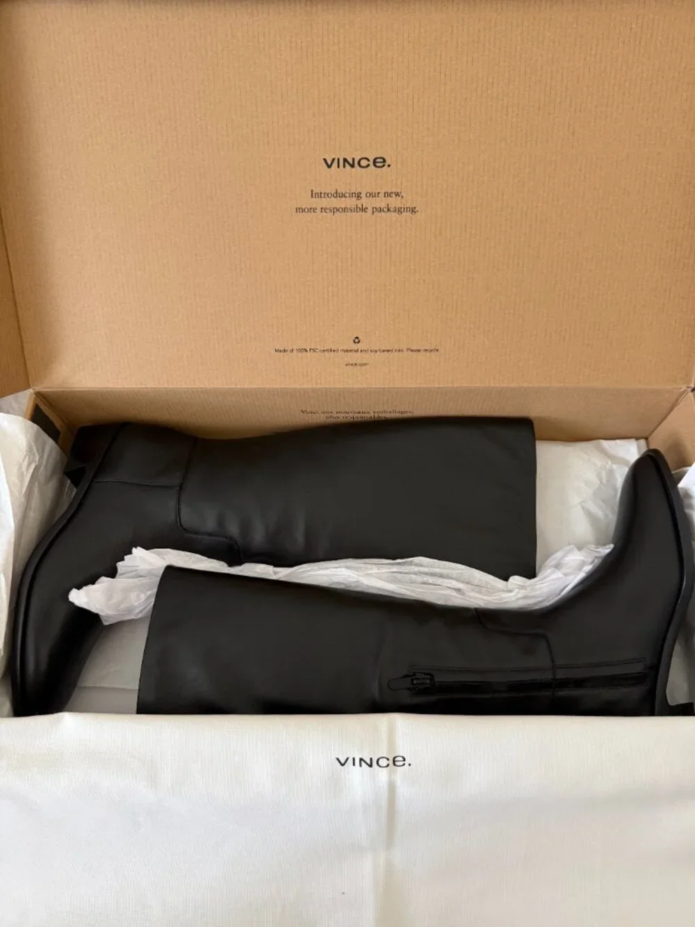 New Vince Andes Knee High Boots